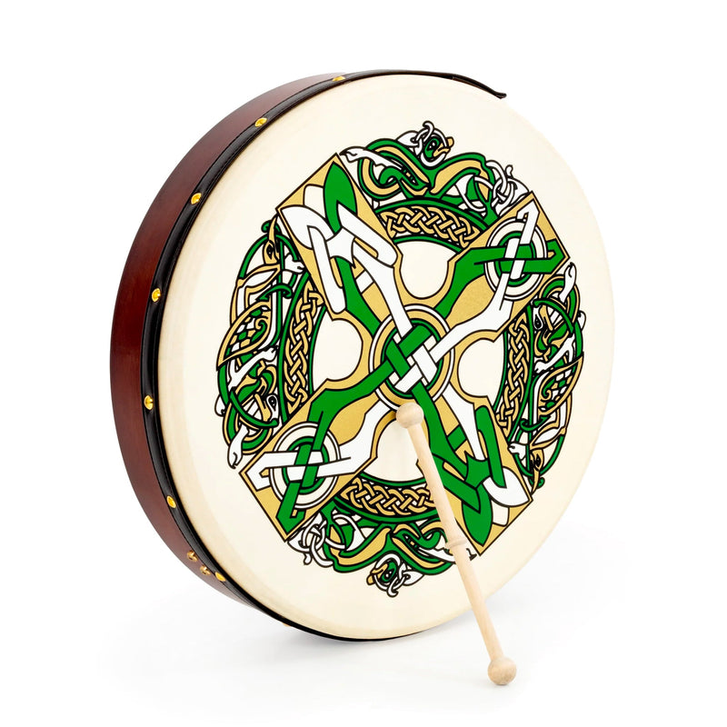 Percussion Plus 18" Gaelic Cross with bag, tipper and DVD