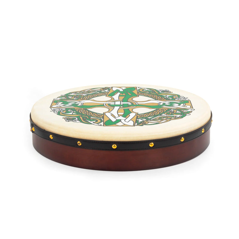 Percussion Plus 18" Gaelic Cross with bag, tipper and DVD