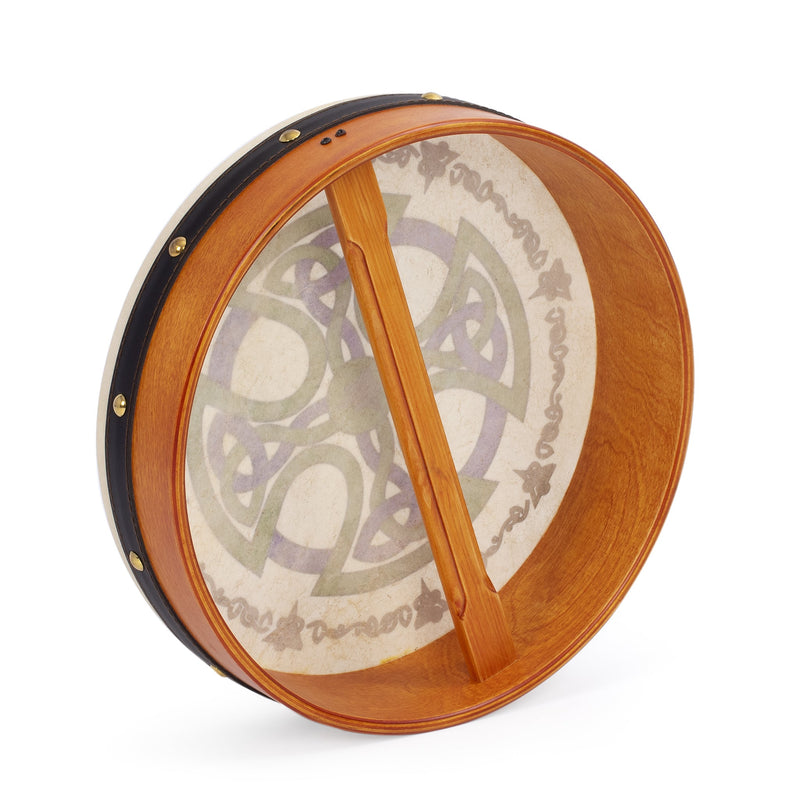 Percussion Plus bodhran 12" Brosna Cross with tipper and DVD
