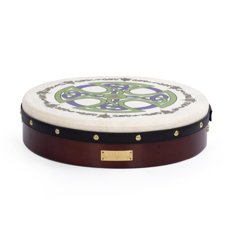 Percussion Plus bodhran 15" Brosna Cross with bag, tipper and DVD