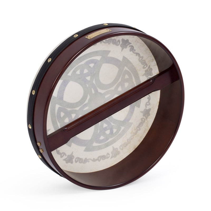 Percussion Plus bodhran 15" Brosna Cross with bag, tipper and DVD