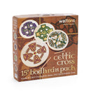 Percussion Plus bodhran 15" Brosna Cross with bag, tipper and DVD