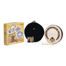 Percussion Plus bodhran 15" Claddagh with bag, tipper and DVD