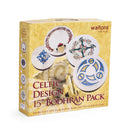 Percussion Plus bodhran 15" Claddagh with bag, tipper and DVD