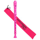 Percussion Plus Descant Recorder - Solid Pink