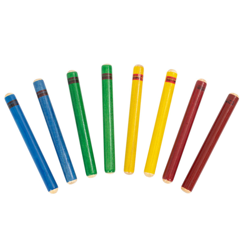 Percussion Plus Claves Pair - Red