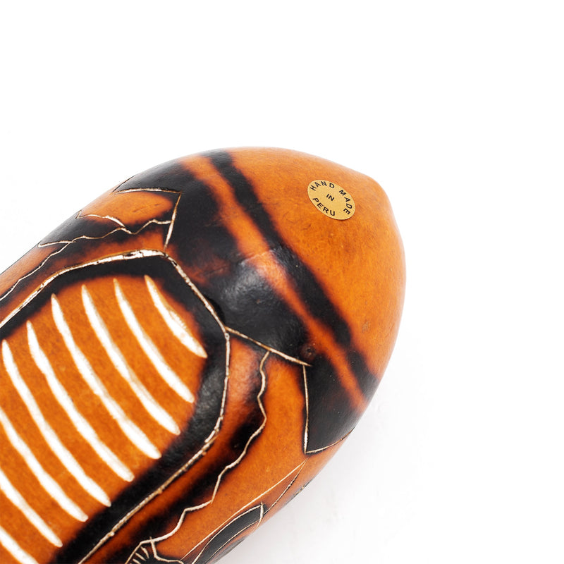 Percussion Plus Honestly Made Gourd guiro and shaker