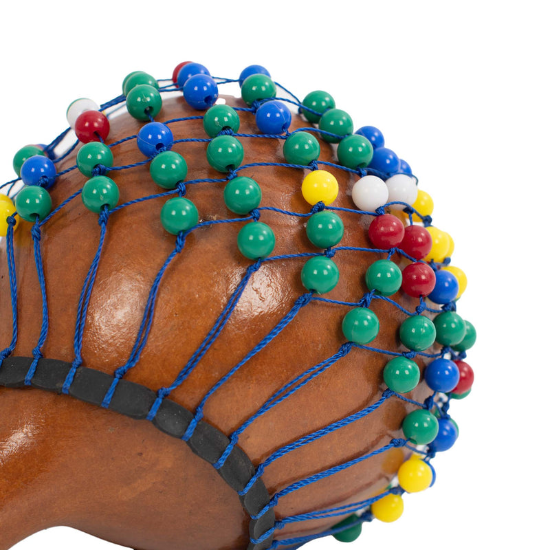 Percussion Plus Honestly Made African cabasa with beads - small