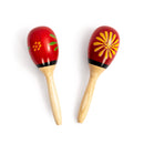 Percussion Plus wooden maracas pair