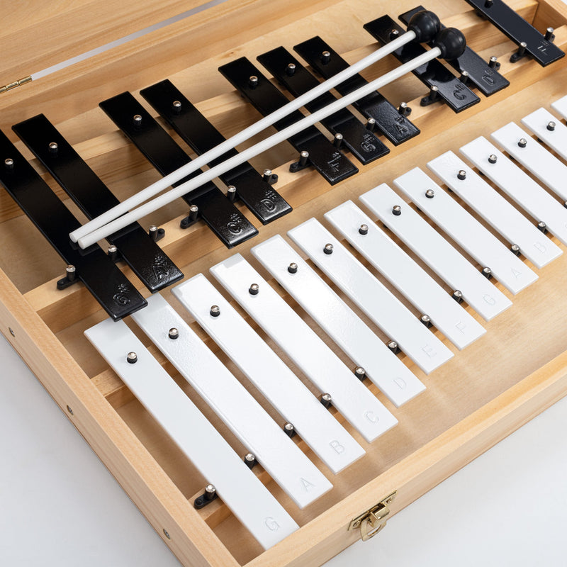 Percussion Plus 25 Note Glockenspiel Supplied With 2 Beaters