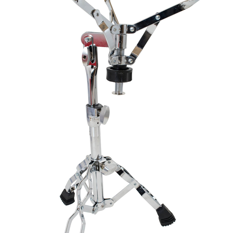 Junior Side Drum With Sticks And Stand - Wine Red