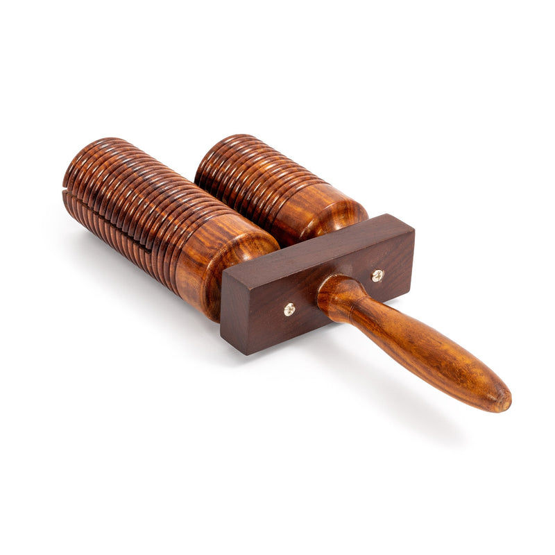 Percussion Plus wooden double agogo bells