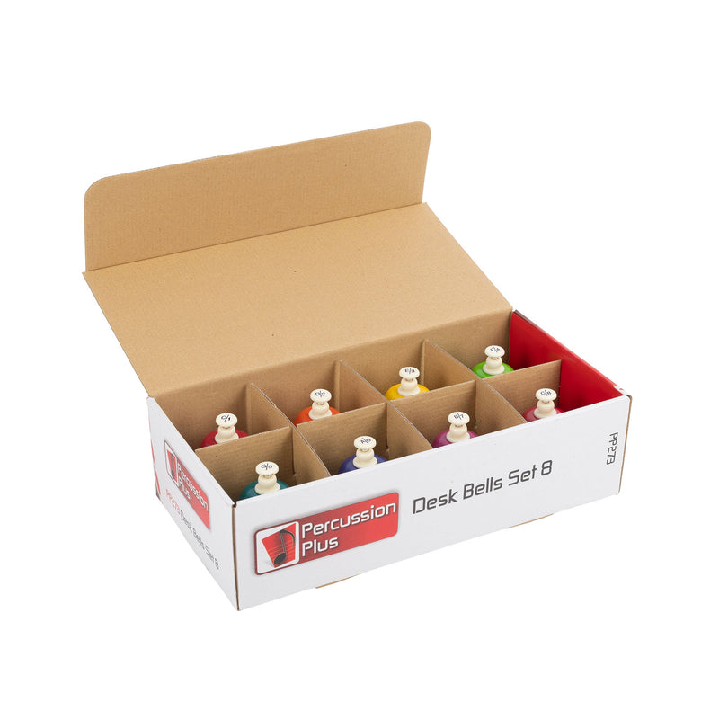 Percussion Plus Pp273 Set Of 8 Colour Desk Bells