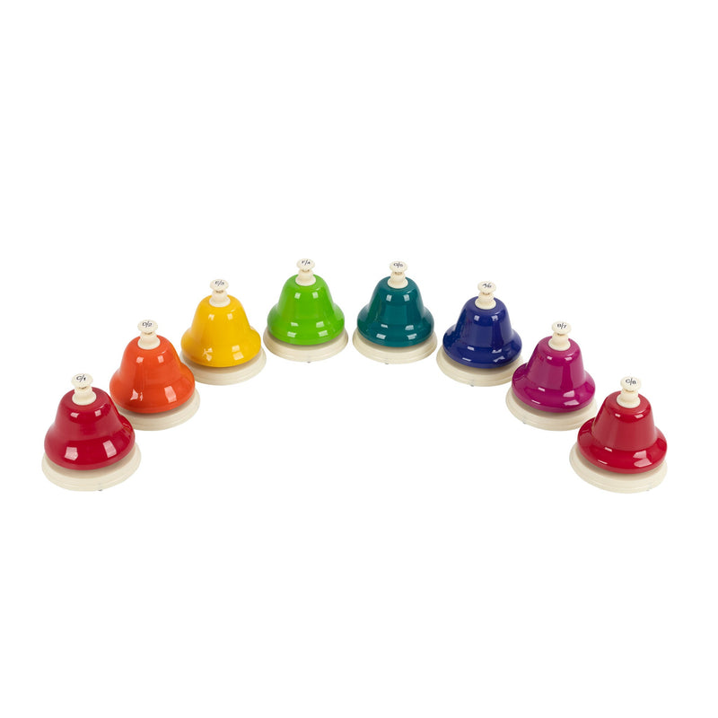 Percussion Plus Pp273 Set Of 8 Colour Desk Bells
