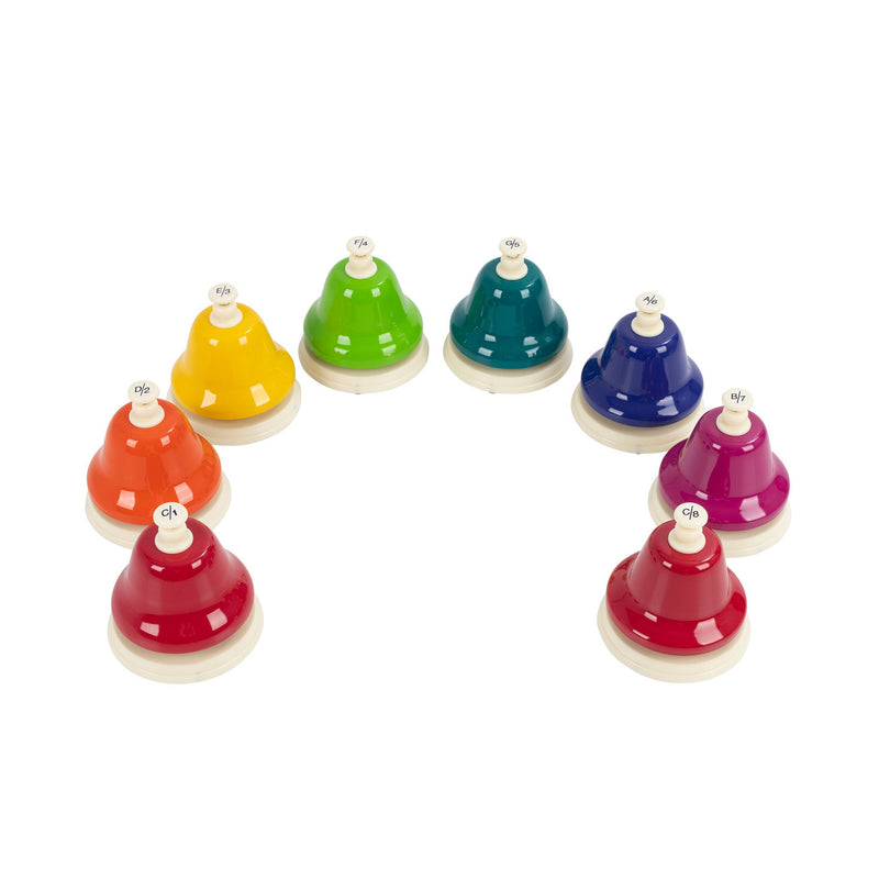 Percussion Plus Pp273 Set Of 8 Colour Desk Bells