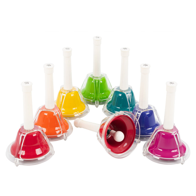 Percussion Plus PP275 combi hand bell individual note - D66 orange