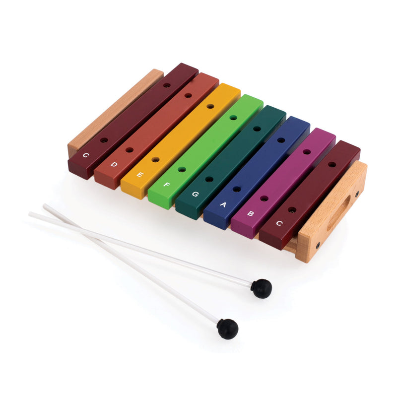 Percussion Plus Rainbow xylophone - 1 octave (8 bars)