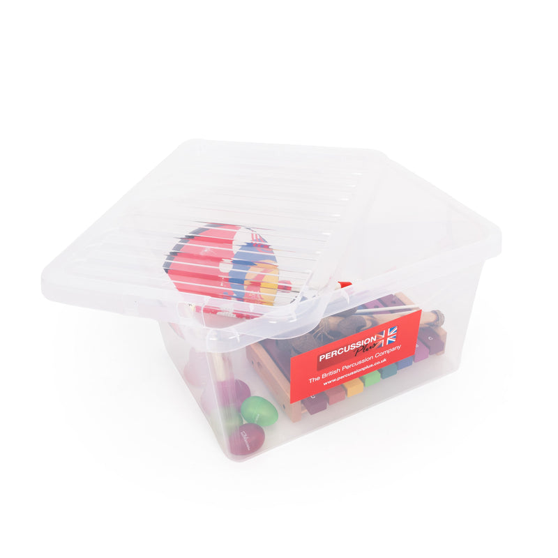 Plastic Storage Box With Lid - 10 Litres
