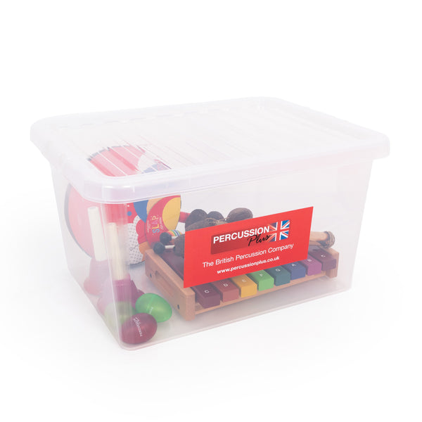 Plastic Storage Box With Lid - 10 Litres