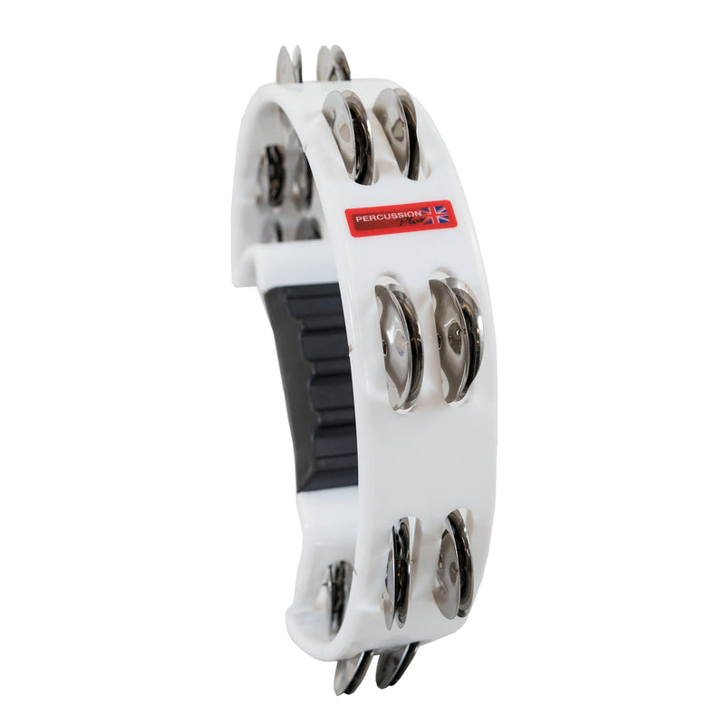 Percussion Plus Tambourine - White