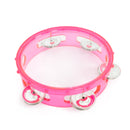 Percussion Plus 6" transparent tambourine - Pink