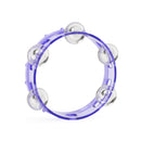 Percussion Plus 6" transparent tambourine - Purple