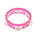 Percussion Plus 6" transparent headless tambourine - Pink