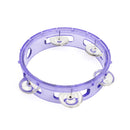 Percussion Plus 6" transparent headless tambourine - Purple