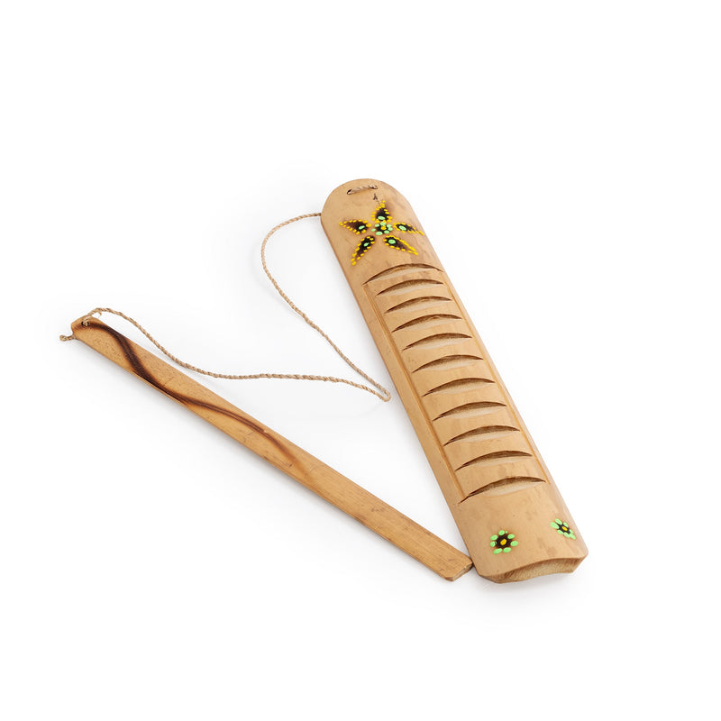 Percussion Plus Balinese Bamboo Guiro With Scraper