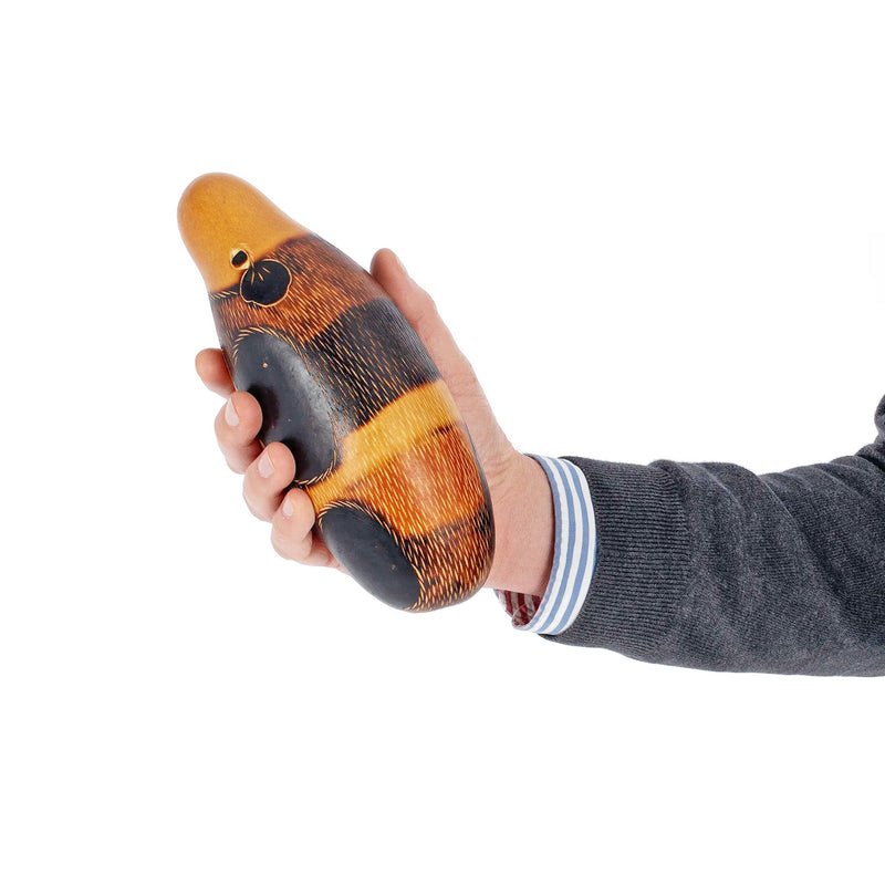 Percussion Plus Honestly Made Guinea pig gourd guiro and shaker