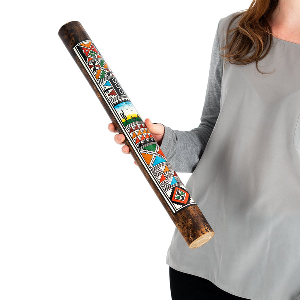 Percussion Plus Painted Rainstick - 50Cm