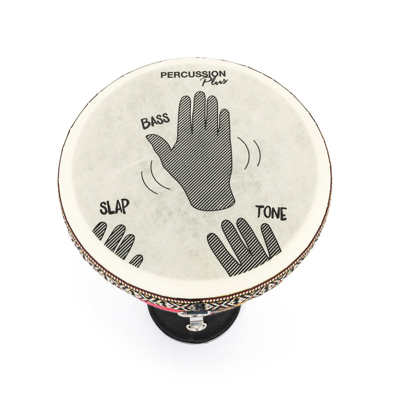 Percussion Plus Slap Djembes - Pretuned - 8 Inch (Head)