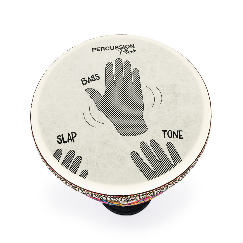 Percussion Plus Slap Djembes - Pretuned - 12 Inch (Head)