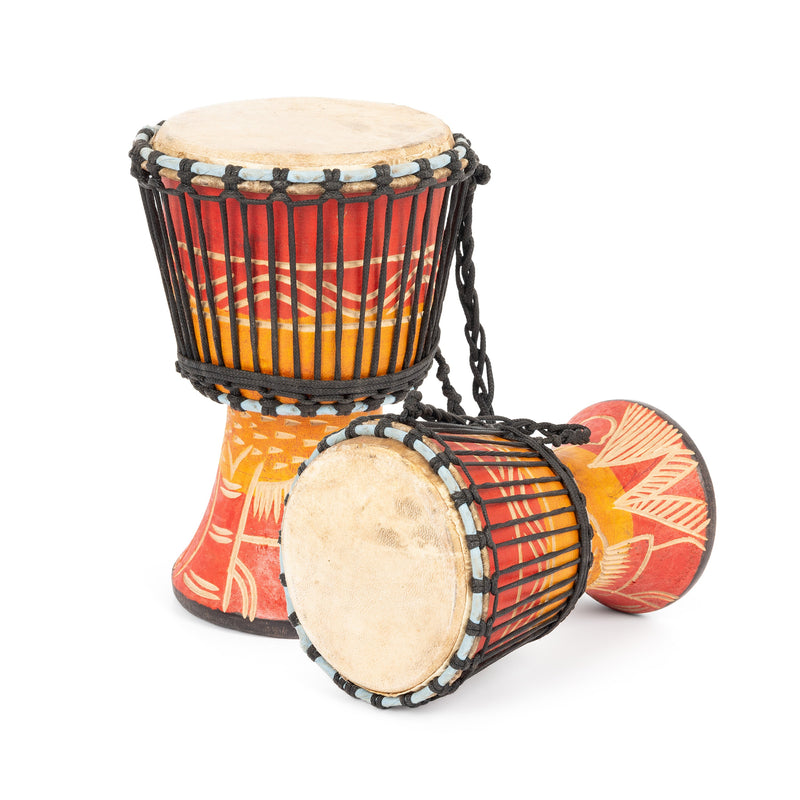 Percussion Plus Honestly Made Ghanaian mini djembe - 5" head