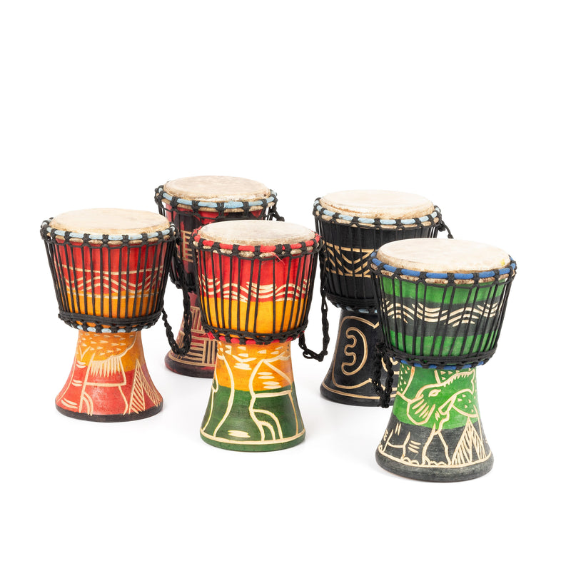 Percussion Plus Honestly Made Ghanaian mini djembe - 6" head