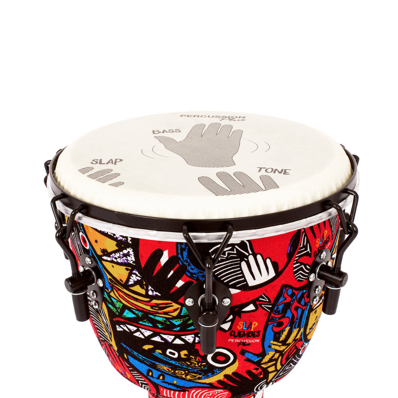 Percussion Plus Slap djembe - mechanically tuned - 12 inch (head)