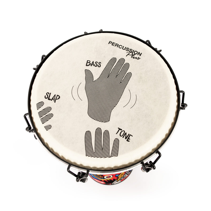 Percussion Plus Slap djembe - mechanically tuned - 12 inch (head)