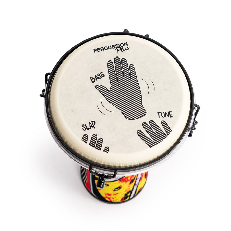 Percussion Plus Slap djembe pack - mechanically tuned - 10 player pack