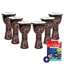 Percussion Plus Carnival Slap Djembe 6 x 7" pack - pre-tuned