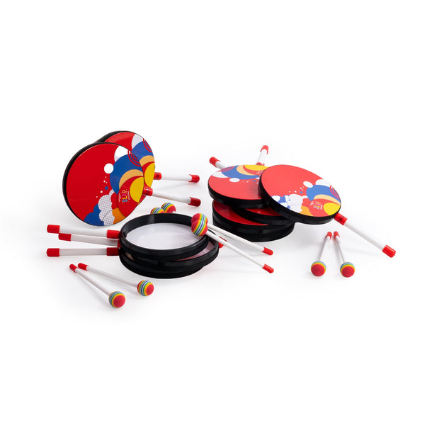 Percussion Plus Slap Percussion lollipop drum packs - 30 pack