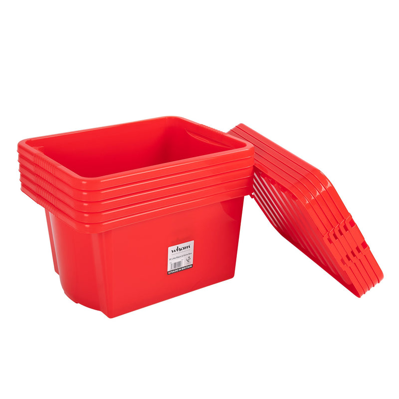 Plastic Storage Box With Lid - 32 Litres - 1 Box