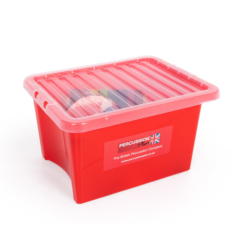 Plastic Storage Box With Lid - 32 Litres - 1 Box