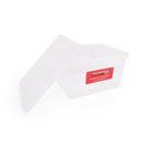Clear plastic storage box - 31 litres
