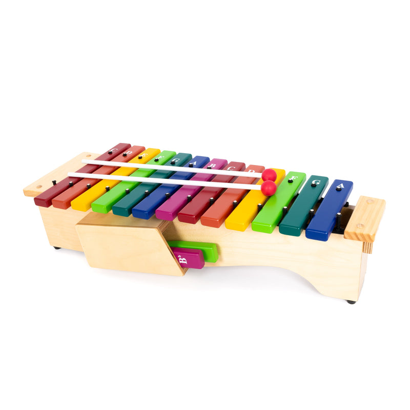 Percussion Plus Harmony soprano xylophone with coloured note bars