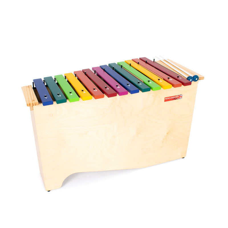 Percussion Plus Harmony bass xylophone with coloured note bars