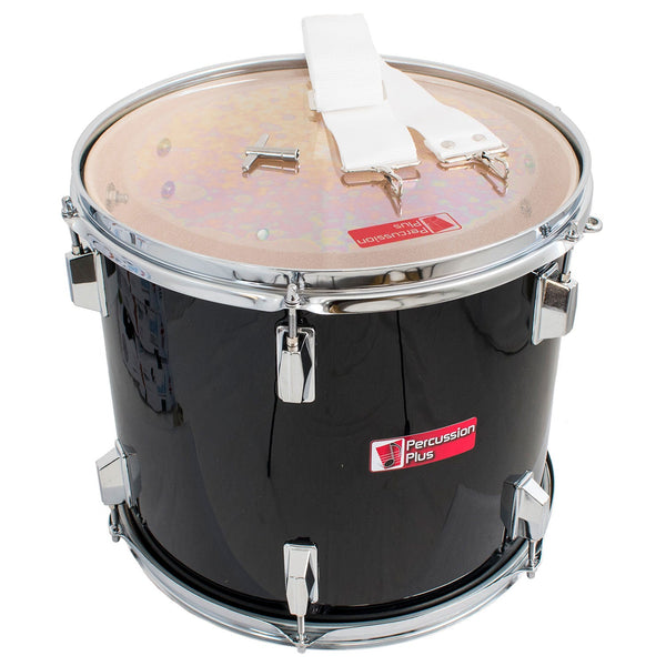 Percussion Plus Junior Tenor Marching Drum 14" - Black
