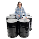 Percussion Plus Import Series Six Bass Steel Pans - Painted Finish