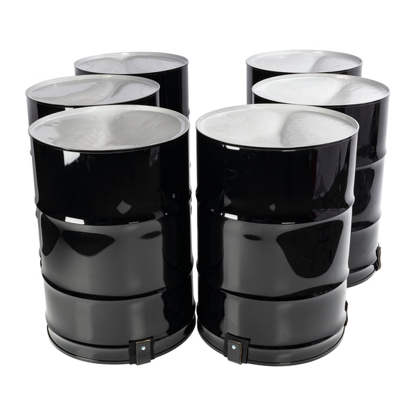 Percussion Plus Import Series Six Bass Steel Pans - Painted Finish