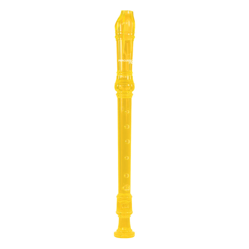 Percussion Plus Descant Recorder - Transparent Yellow