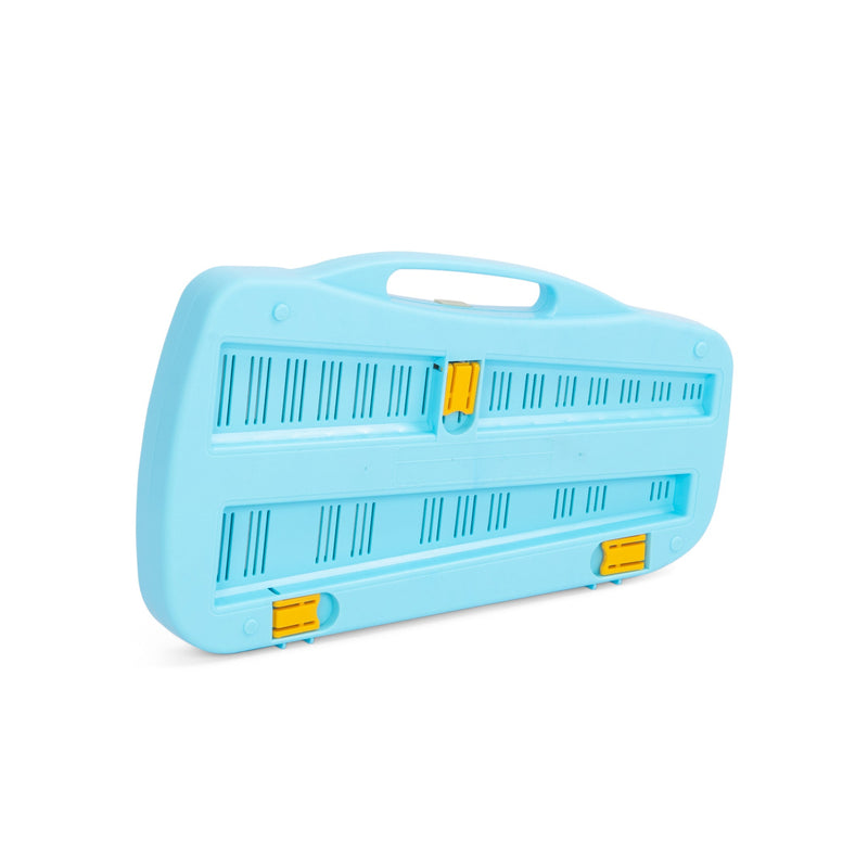 Percussion Plus 25 note chromatic glockenspiel in blue box